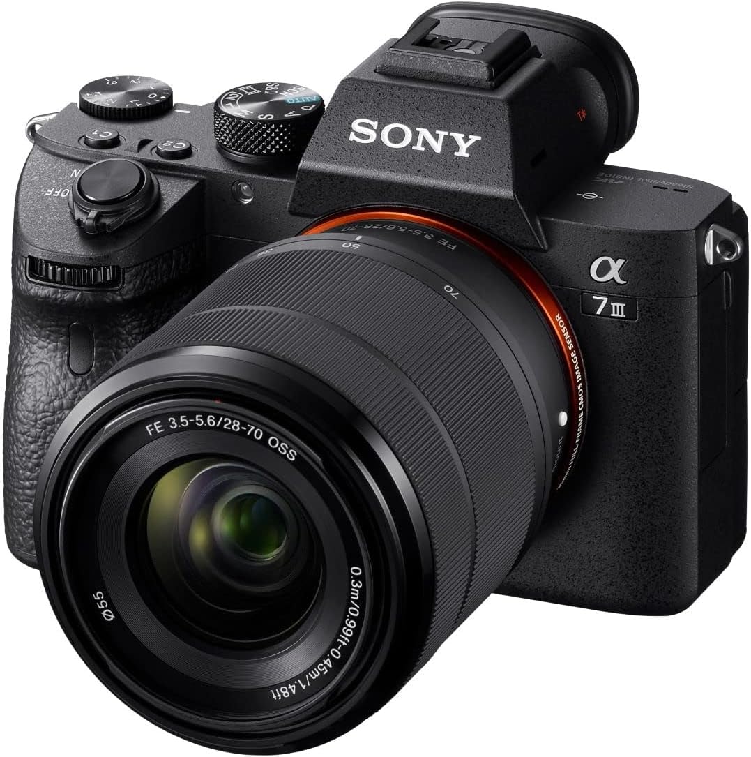 Sony Alpha 7 III | Full-Frame Mirrorless Camera with Sony 28-70 mm f/3.5-5.6 Zoom Lens ( Fast 0.02s AF, 5-axis in-body optical image stabilisation image 0 Sony Alpha 7 III | Full-Frame Mirrorless Camera with Sony 28-70 mm f/3.5-5.6 Zoom Lens ( Fast 0.02s AF, 5-axis in-body optical image stabilisation image 0